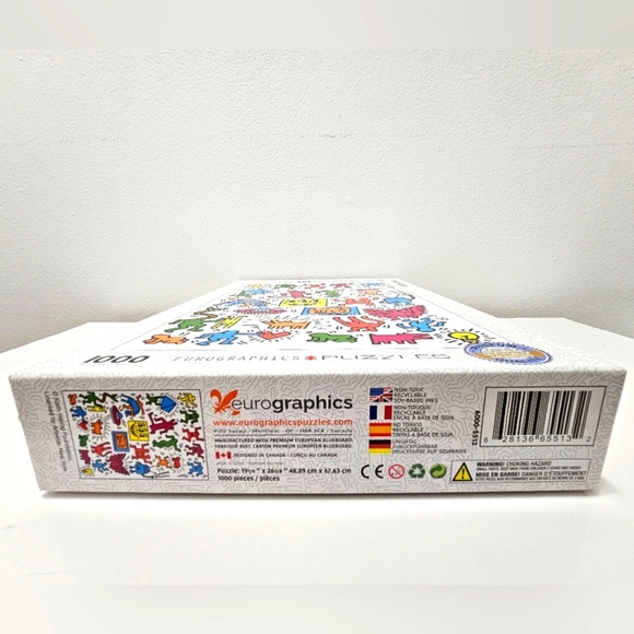 Eurographics Puzzles Fine Art Collection Keith Haring 1000-Piece Jigsaw Puzzle - Picture 8 of 11